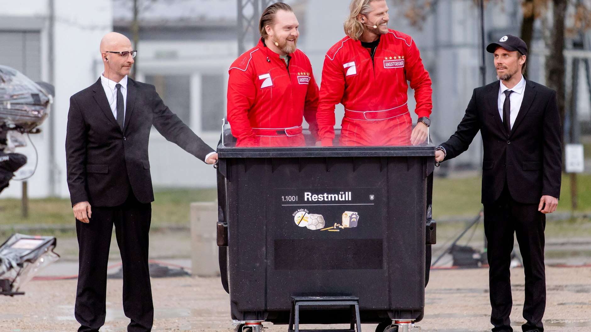 Auch die beiden Angstgegner von Joko und Klaas, Axel Stein und Paul Janke, traten bei „Joko und Klaas gegen ProSieben“ an.