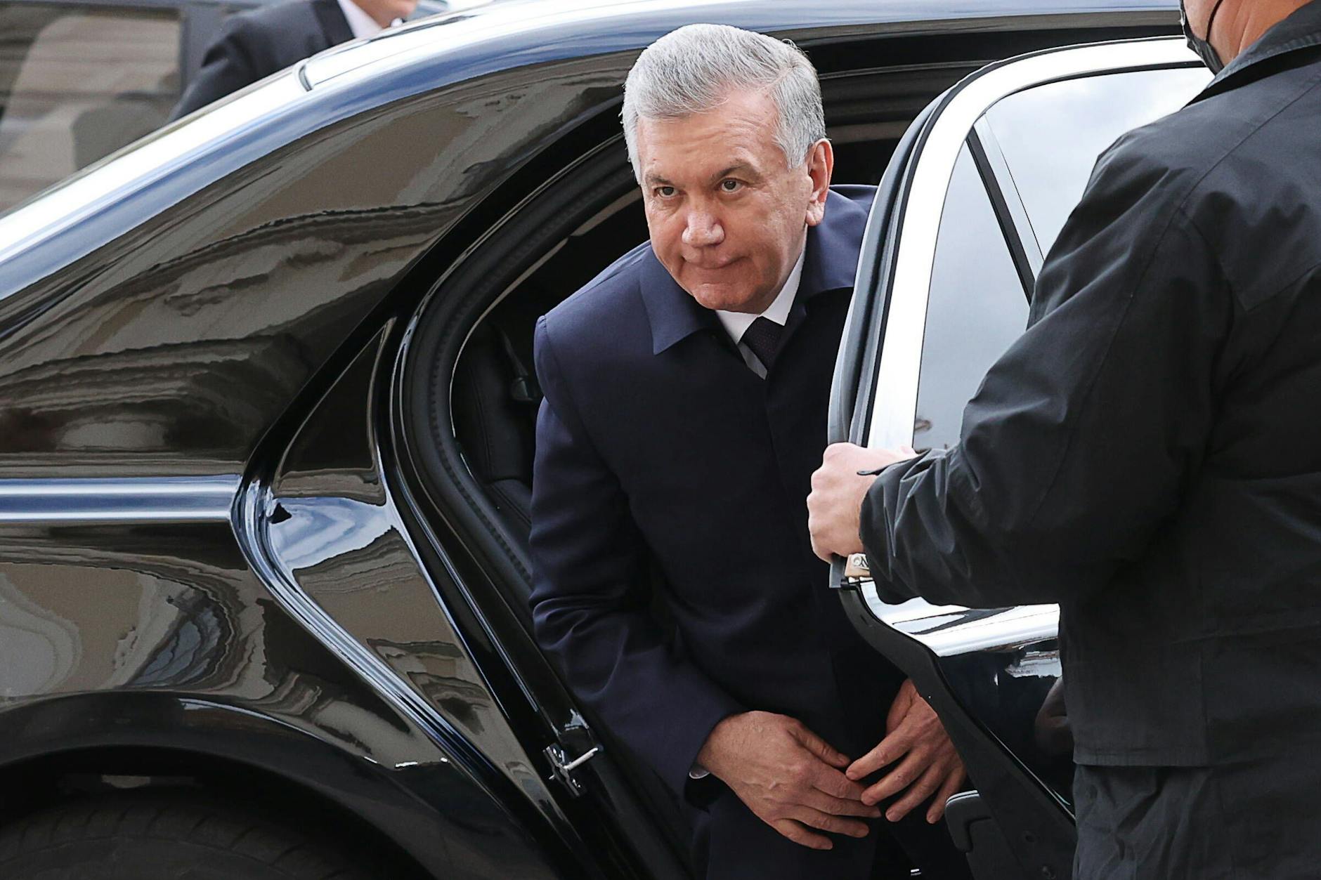 Usbekistans Präsident Shavkat Mirziyoyev wird Dienstag und Mittwoch in Berlin sein.
