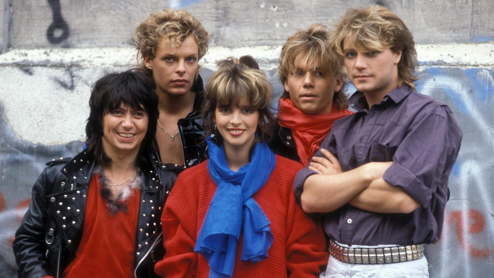 Die Band Nena: Carlo Karges (li.) und Uwe Fahrenkrog-Petersen (2. v. li.) haben „99 Luftballons“ geschrieben.