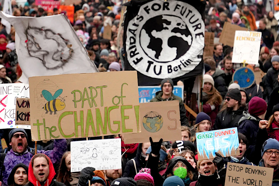 Klimaschutz-Demo in Berlin