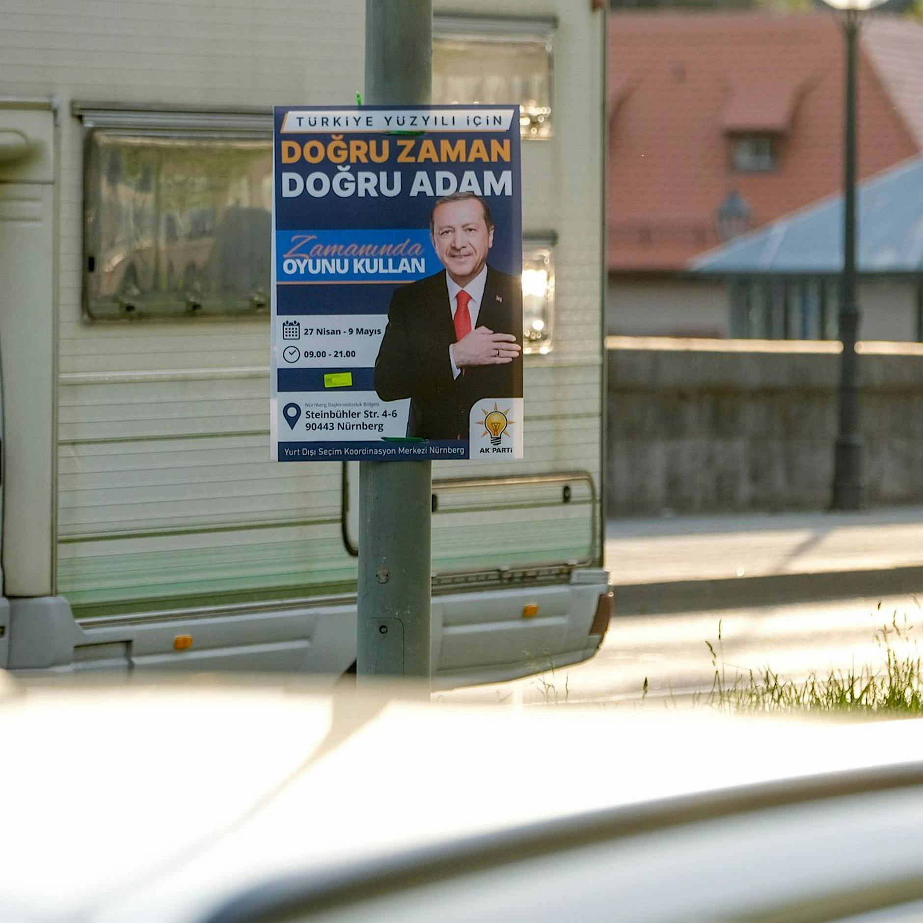 Erdogan-Wahlplakate von Stadt Nürnberg genehmigt