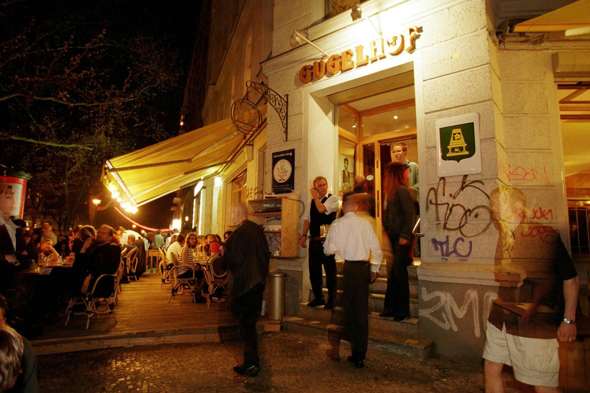 Heute mit Präsidententisch: das Gugelhof am Kollwitzplatz