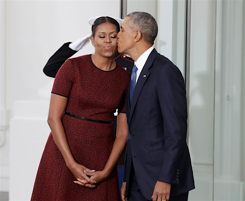 Michelle und Barack Obama im Jahr 2017. Danach begann das große Geldverdienen für den amerikanischen Ex-Präsidenten und seine Frau.