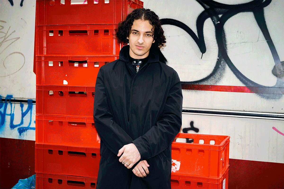 Mit uns auf dem Maybachufer-Markt: der Berliner Newcomer Kean Farrar