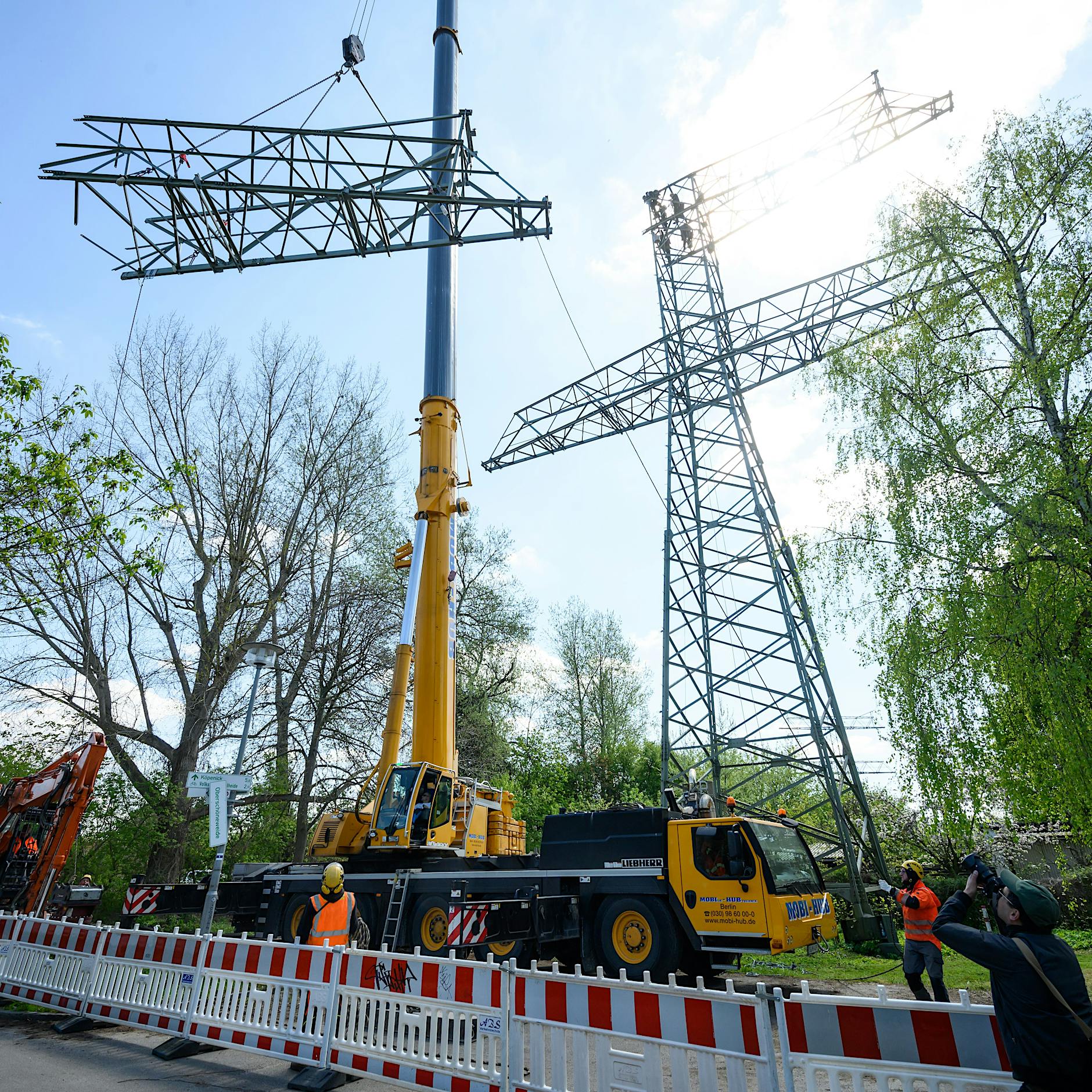 Hochspannung im Untergrund: In Berlin sollen 169 Strommasten verschwinden
