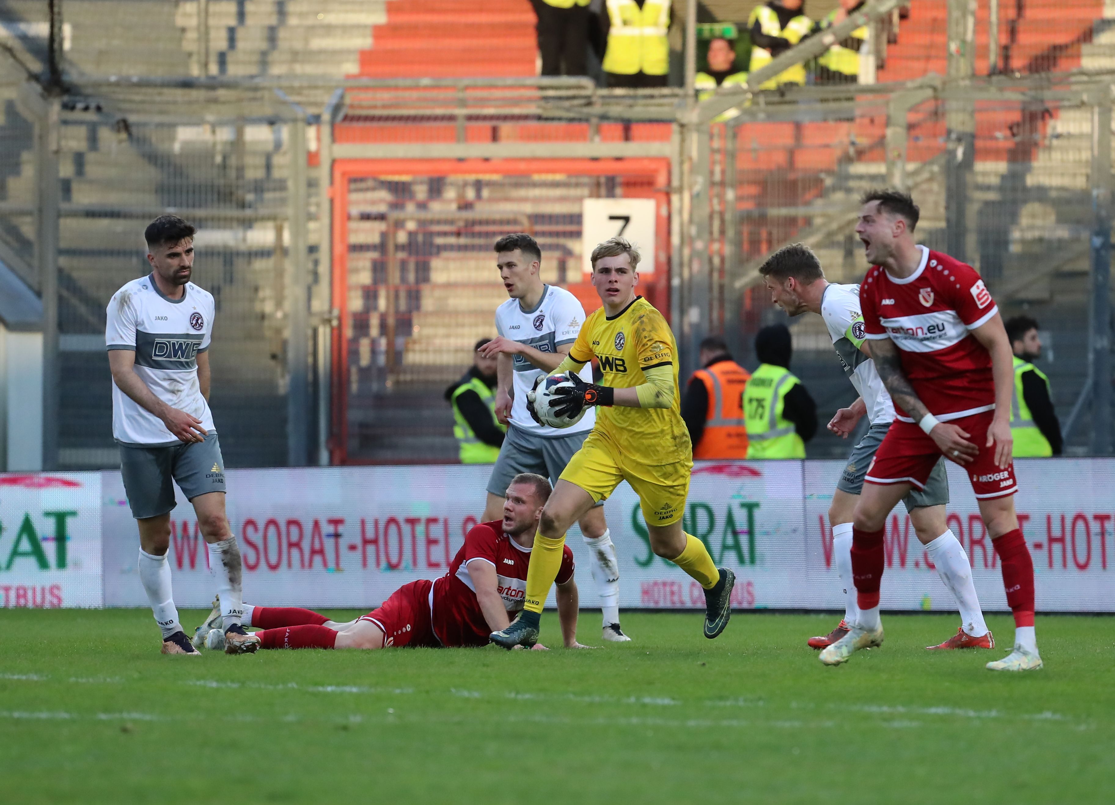Image - Jugend forsch beim BFC: U19-Keeper Paul Hainke winkt Heimdebüt