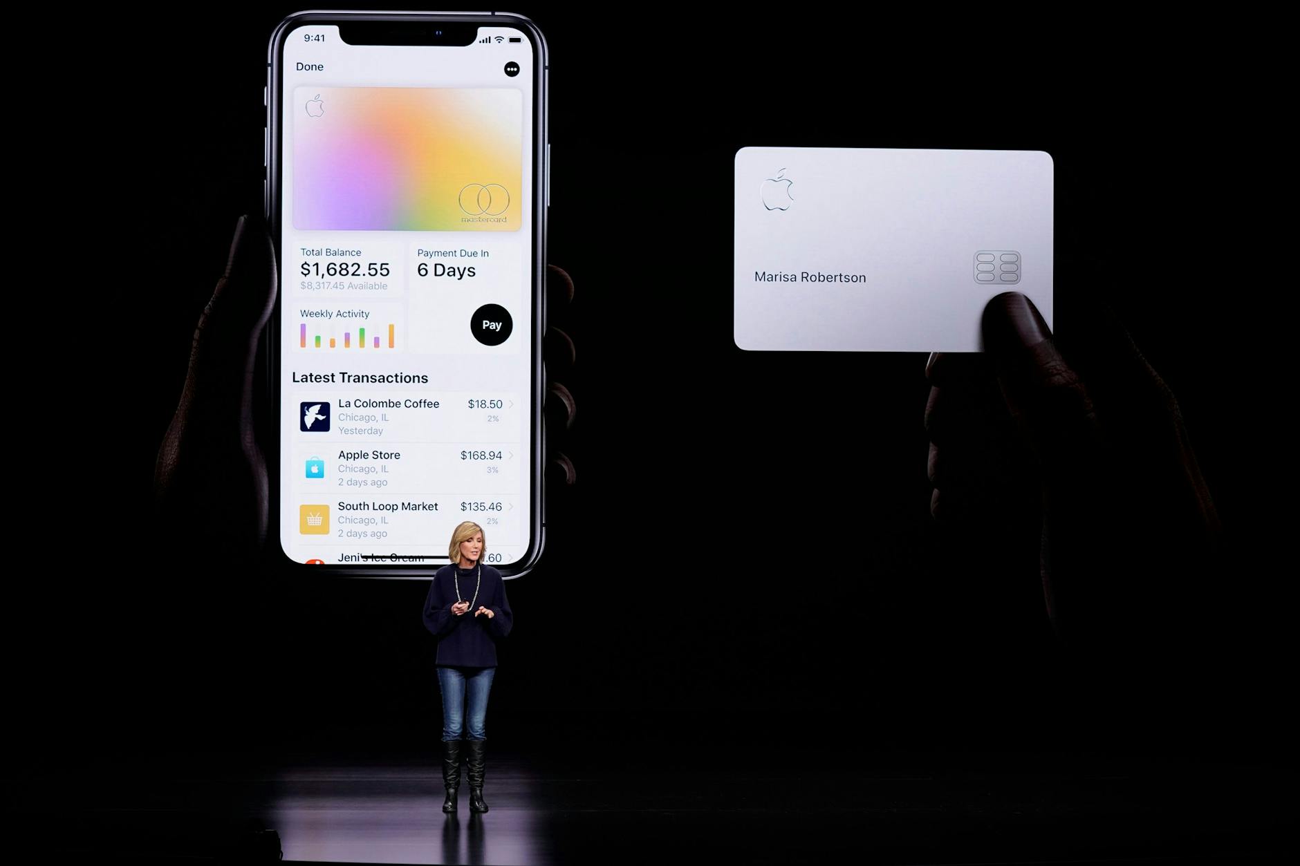 Über die Apple-Card sind Zinsen von 4,15 Prozent zu bekommen.