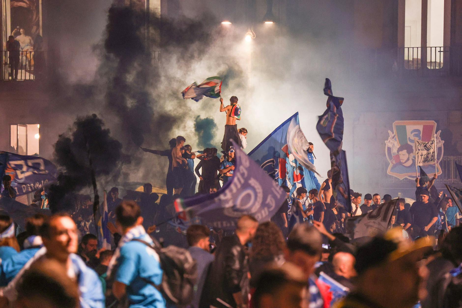 Grenzenlose Freude in Neapel: Die SSC ist zum dritten Mal italienischer Meister geworden.