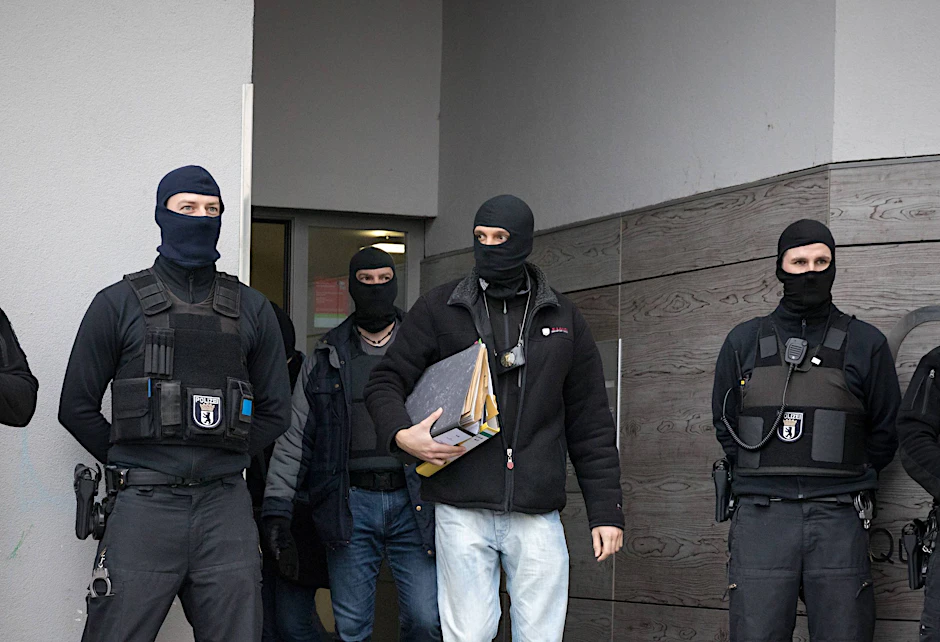 Razzia: Im Februar 2021 wurde durch die Polizei ein Verbot der islamistischen Gruppierung Jama