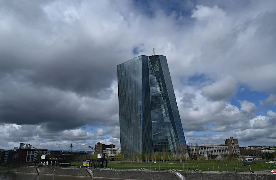 PRODUKTION - Die Europäischen Zentralbank (EZB) Frankfurt am Main.  