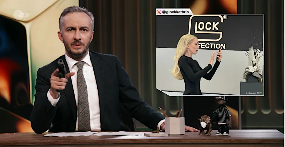 Jan Böhmermann über deutsche Waffenunternehmen: „Wir wollen, dass geballert wird“