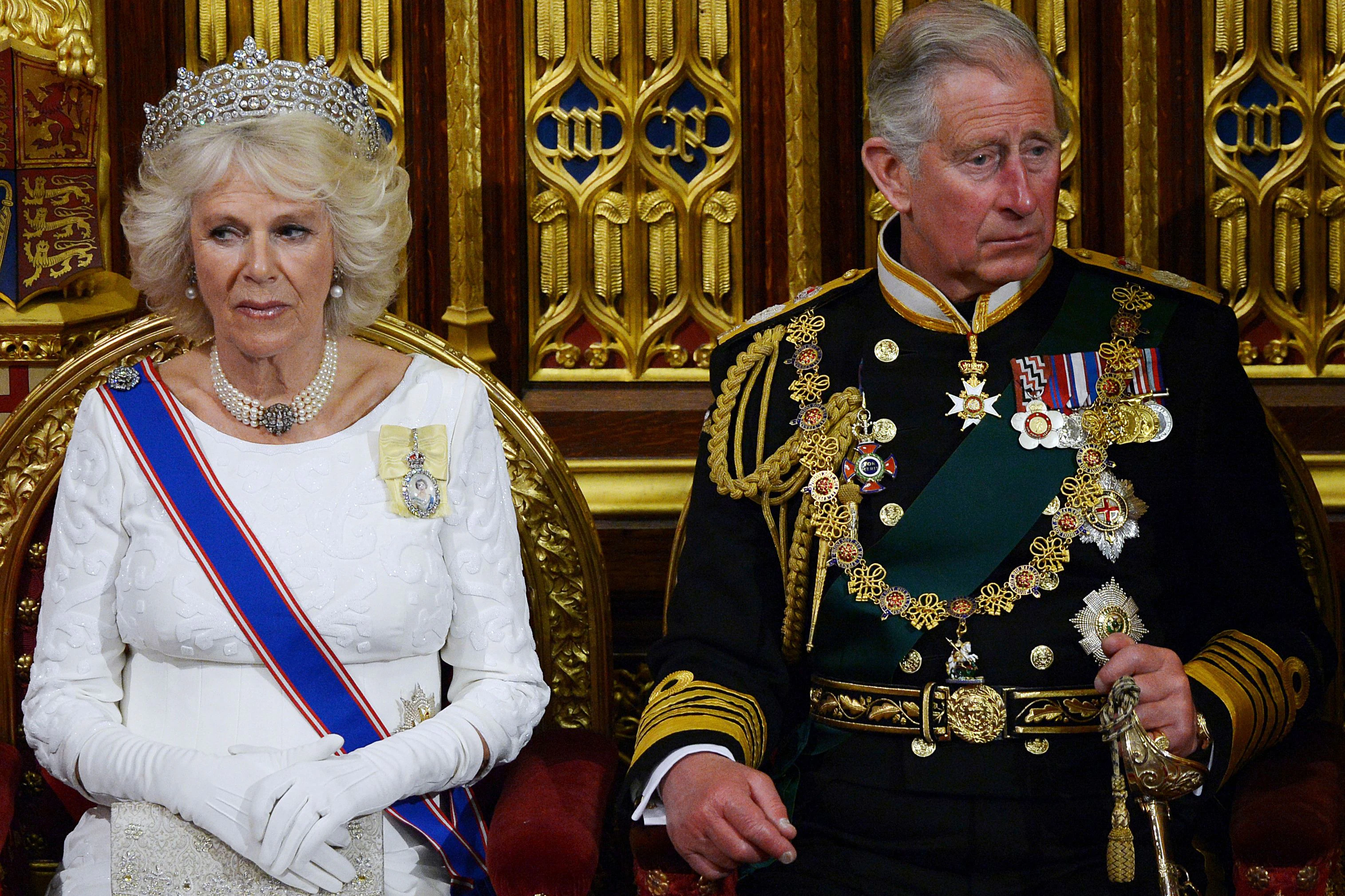 Müssen den Ekel-Fraß nicht mehr essen: Camilla & Charles.