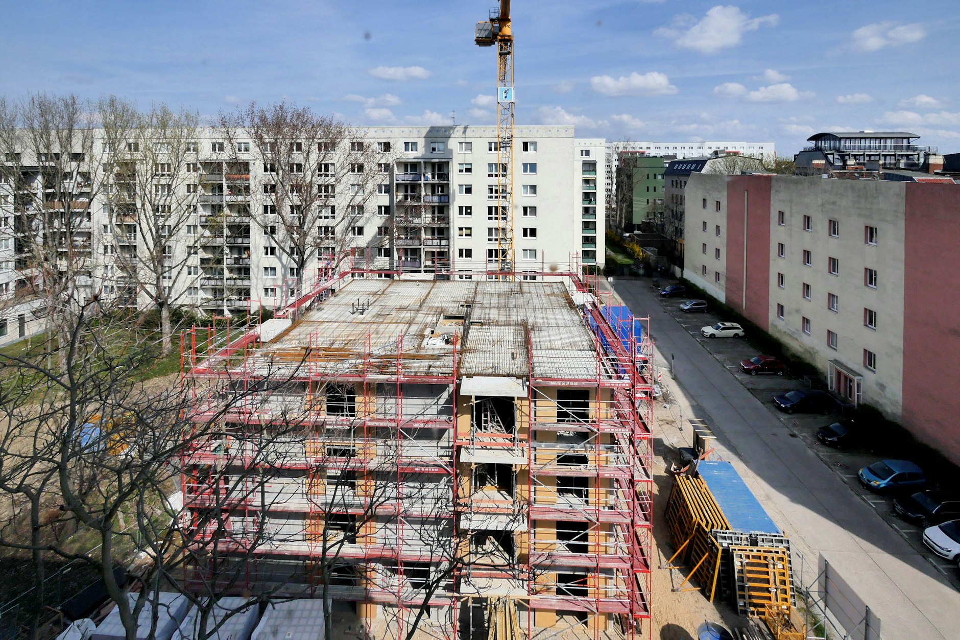Wohnungsbau in Berlin.