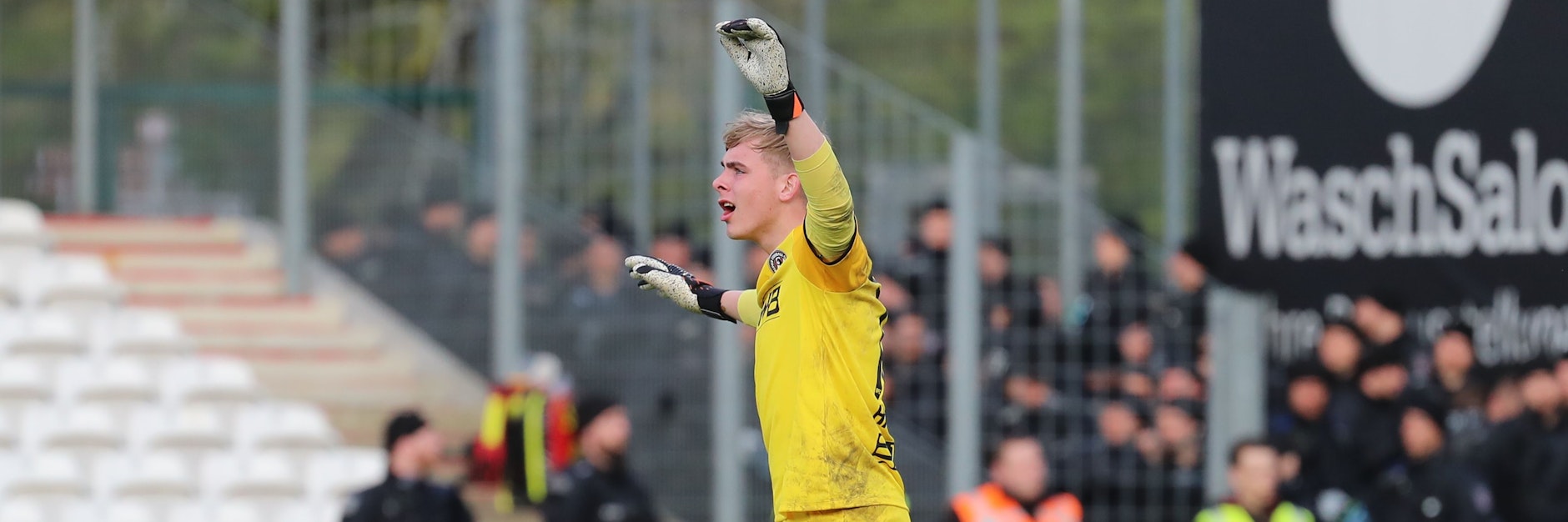 U19-Keeper Paul Hainke muss auf sein Heimdebüt beim BFC Dynamo noch ein bisschen warten.