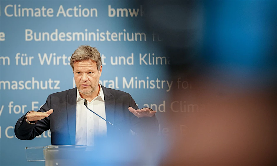 Wirtschaftsminister Robert Habeck (Grüne).  