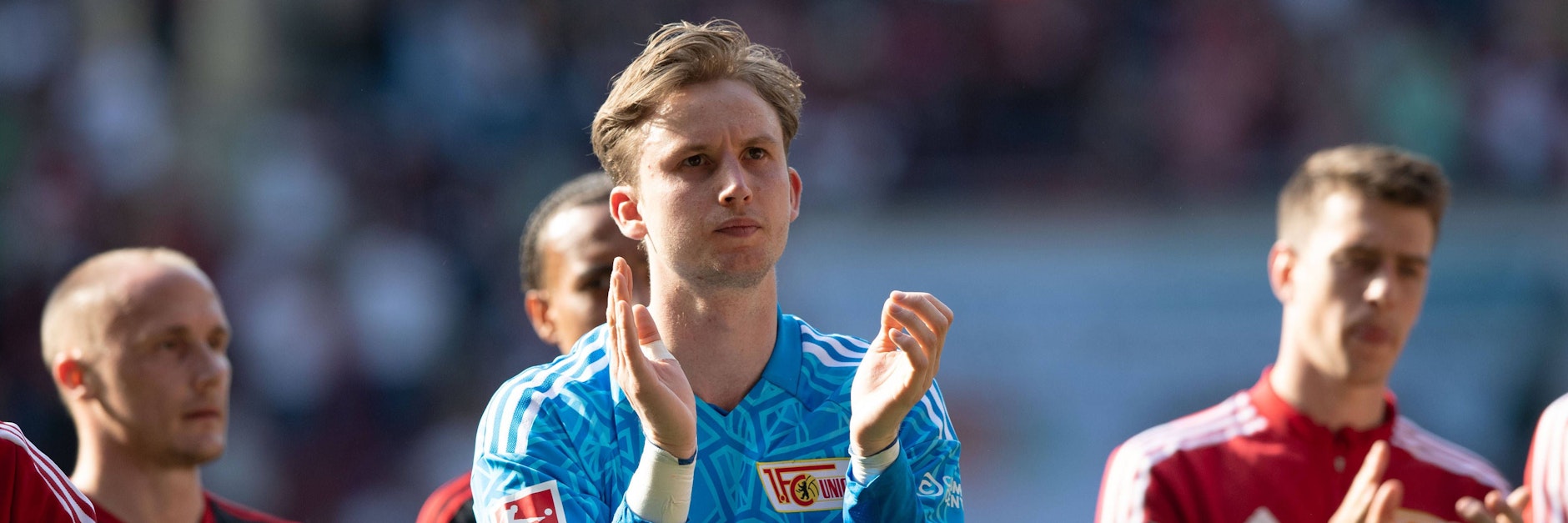 Unzufriedenheit pur in den Gesichtern der Profis vom 1. FC Union