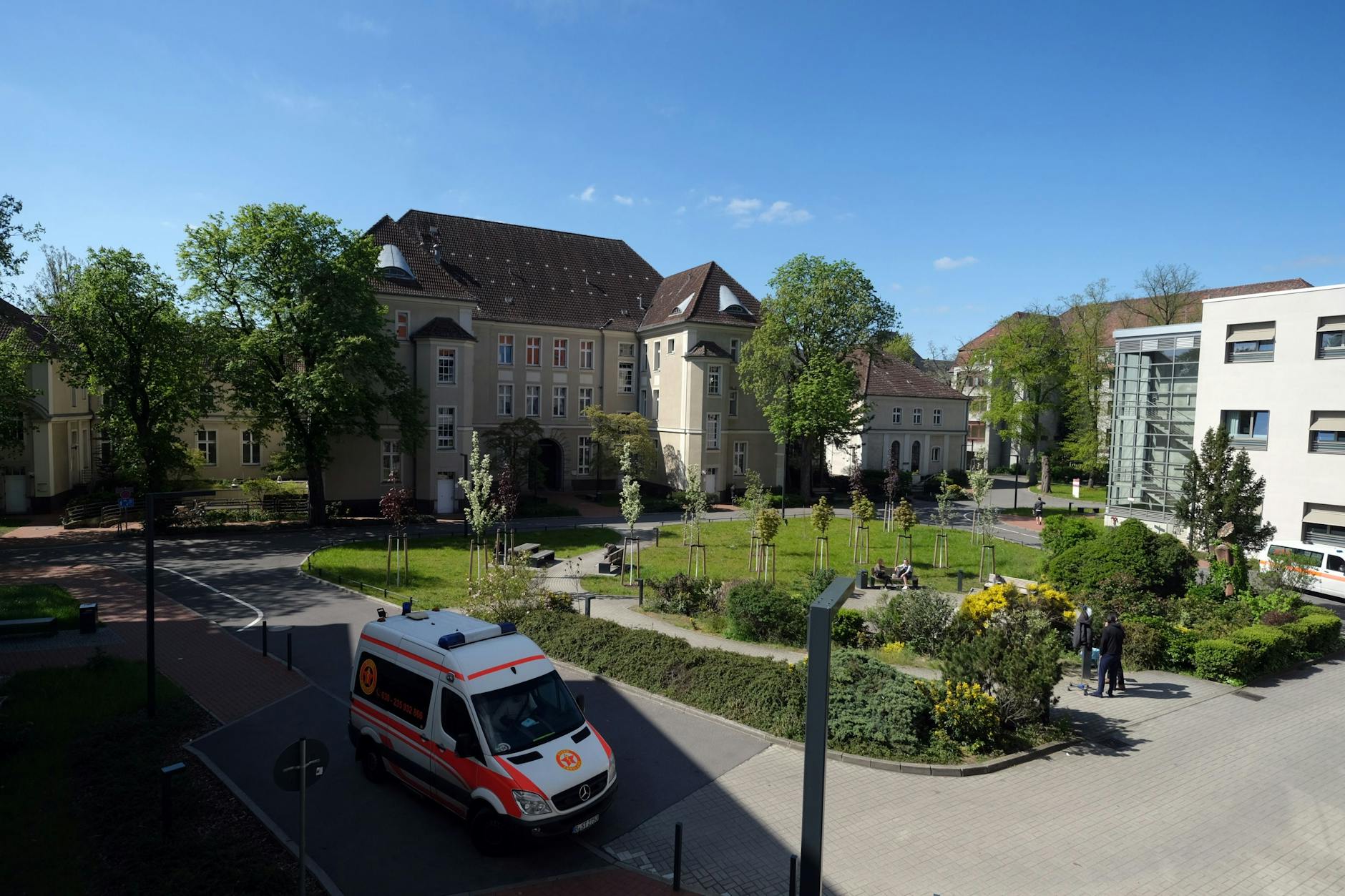 Das Jüdische Krankenhaus Berlin.