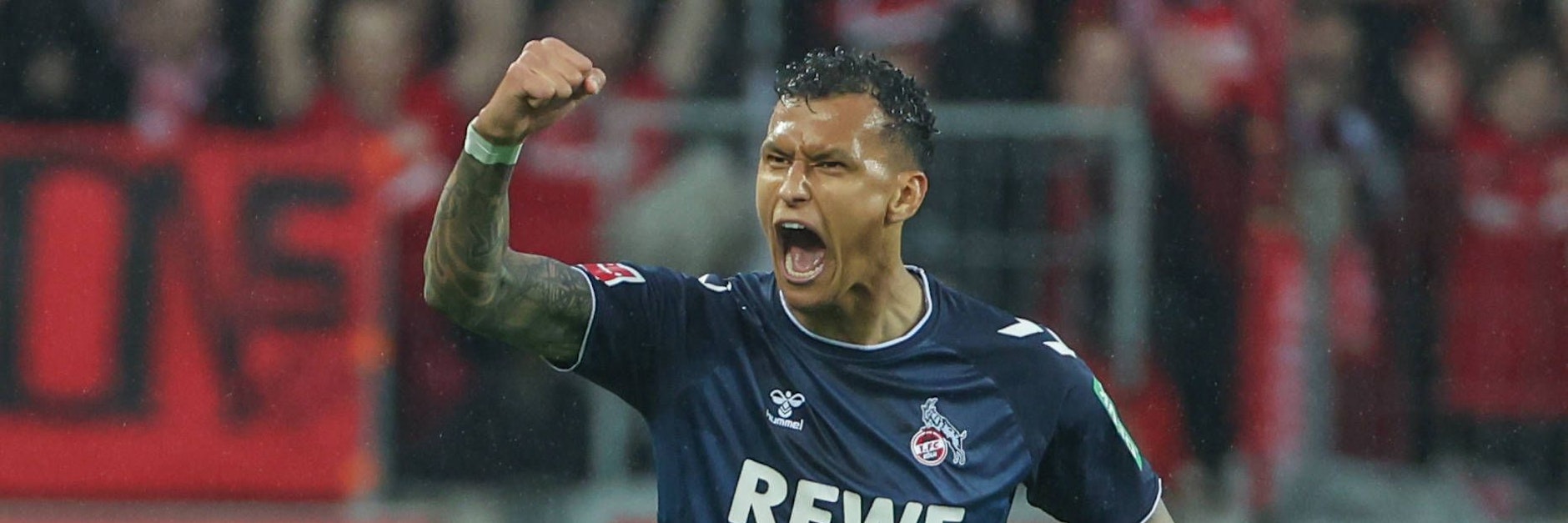 Ex-Stürmer Davie Selke (28) dreht derzeit beim 1. FC Köln mächtig auf, traf vor dem Wiedersehen mit Hertha BSC gegen Leverkusen doppelt.