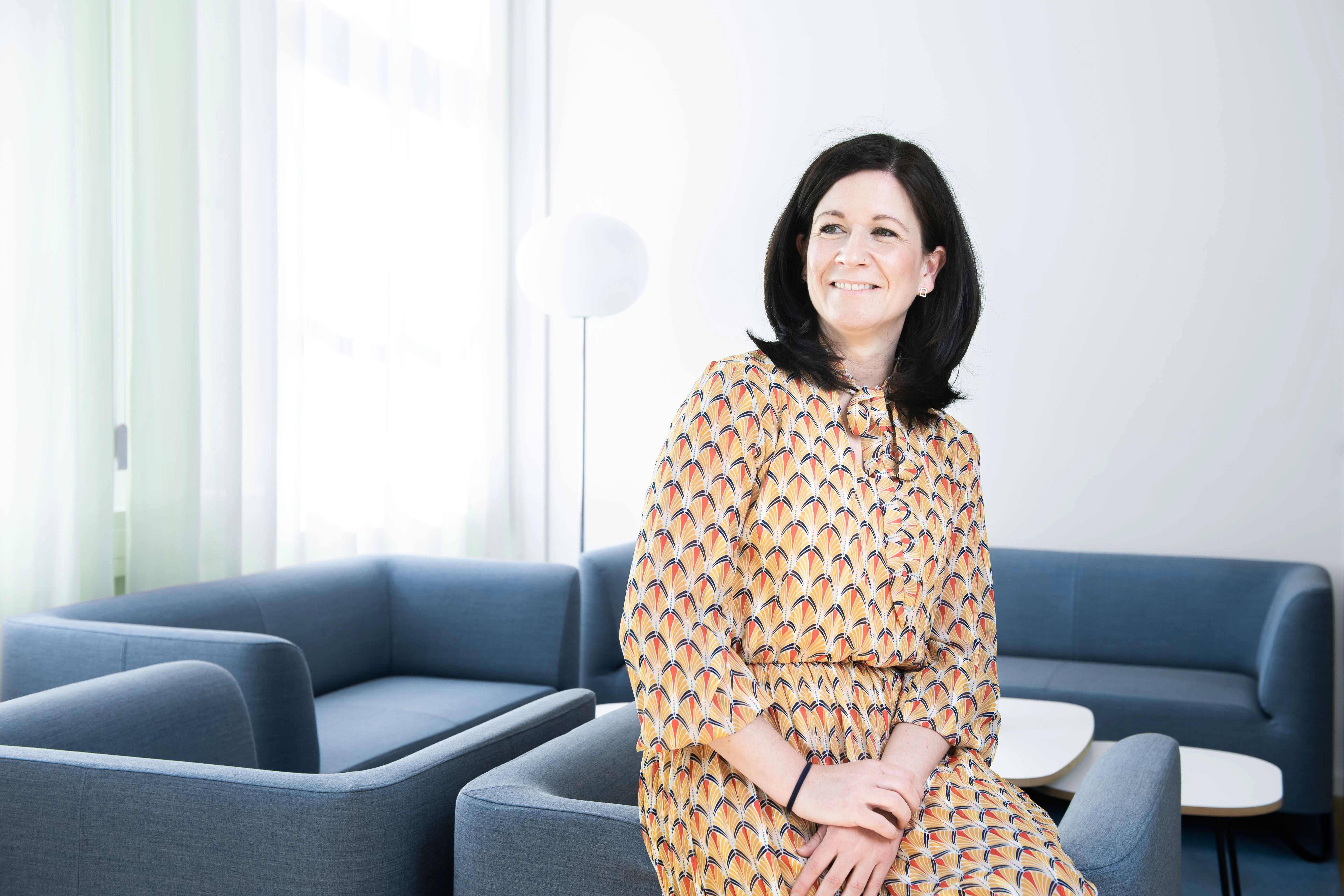 Katharina Günther-Wünsch in ihrem Büro der Senatsbildungsverwaltung