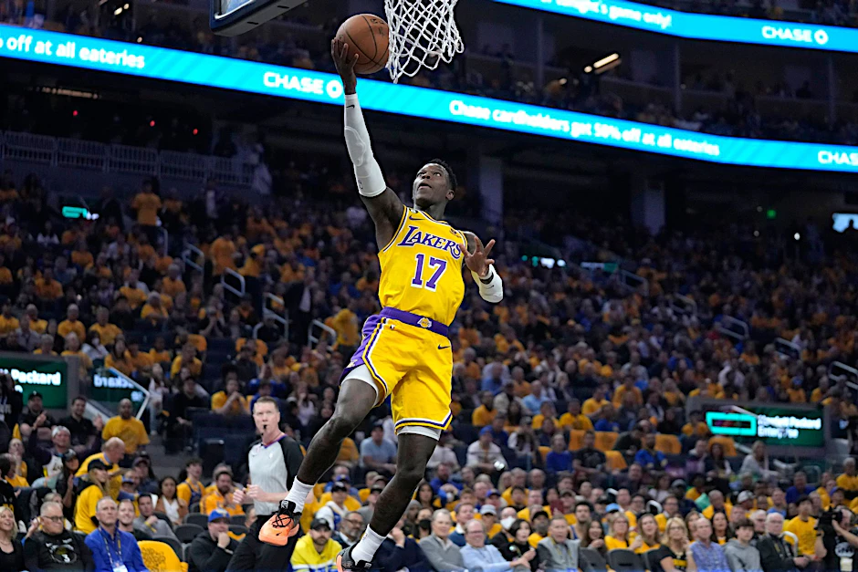Dennis Schröder steuerte beim Sieg der Lakers gegen Golden State 19 Punkte bei.  