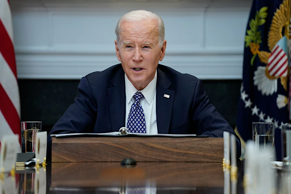 Joe Biden Biden war 2021 als ältester Präsident aller Zeiten ins Weiße Haus eingezogen.  