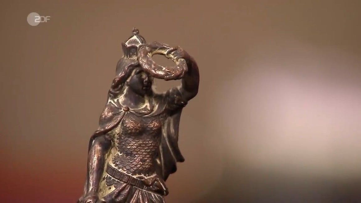 Den Deckel des Münzhumpen bei „Bares für Rares“ ziert die Germania.