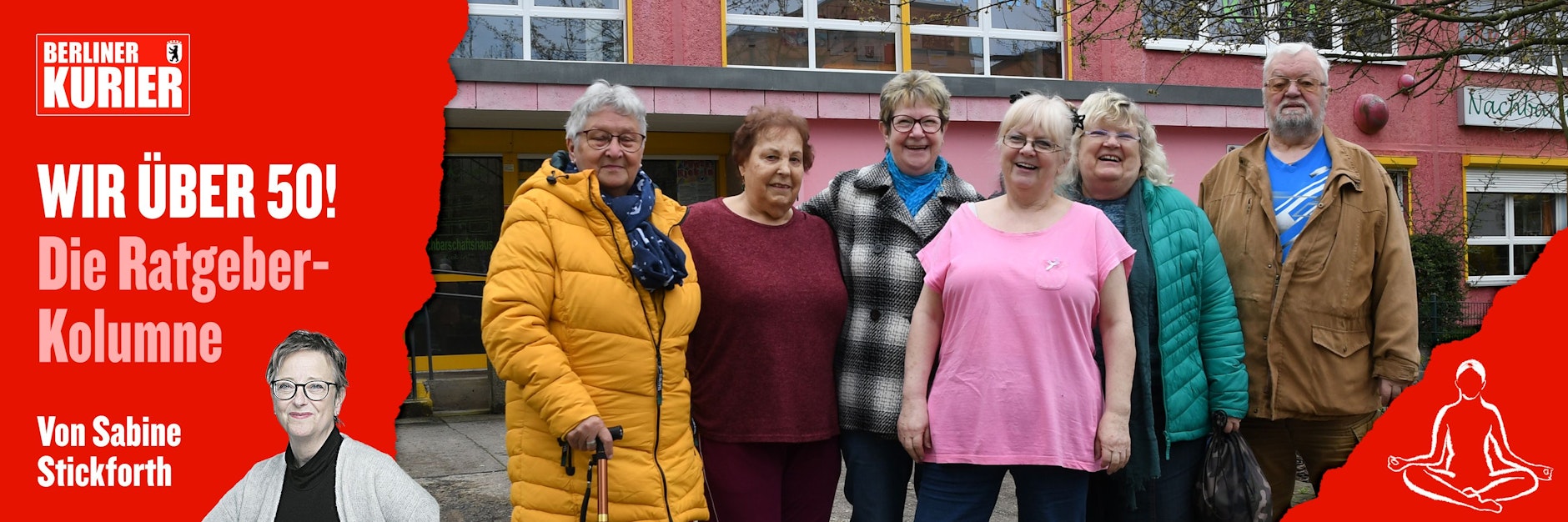 „Gestandene DDR-Frauen“, so bezeichnen sich die aktiven über 70-jährigen Damen selber. Mit dabei Sigrid (70), Marion (70), Waltraud (71), Rosi (82), Linda (72). Uwe (72) ist der Hahn im Korb.