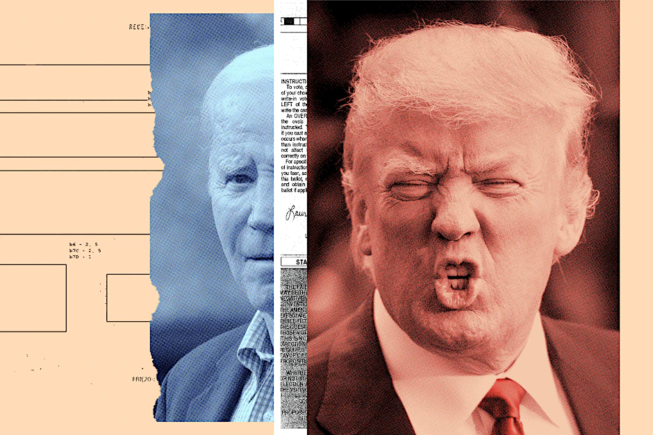 Joe Biden und Donald Trump: Beide wollen bei der Präsidentschaftswahl 2024 antreten.