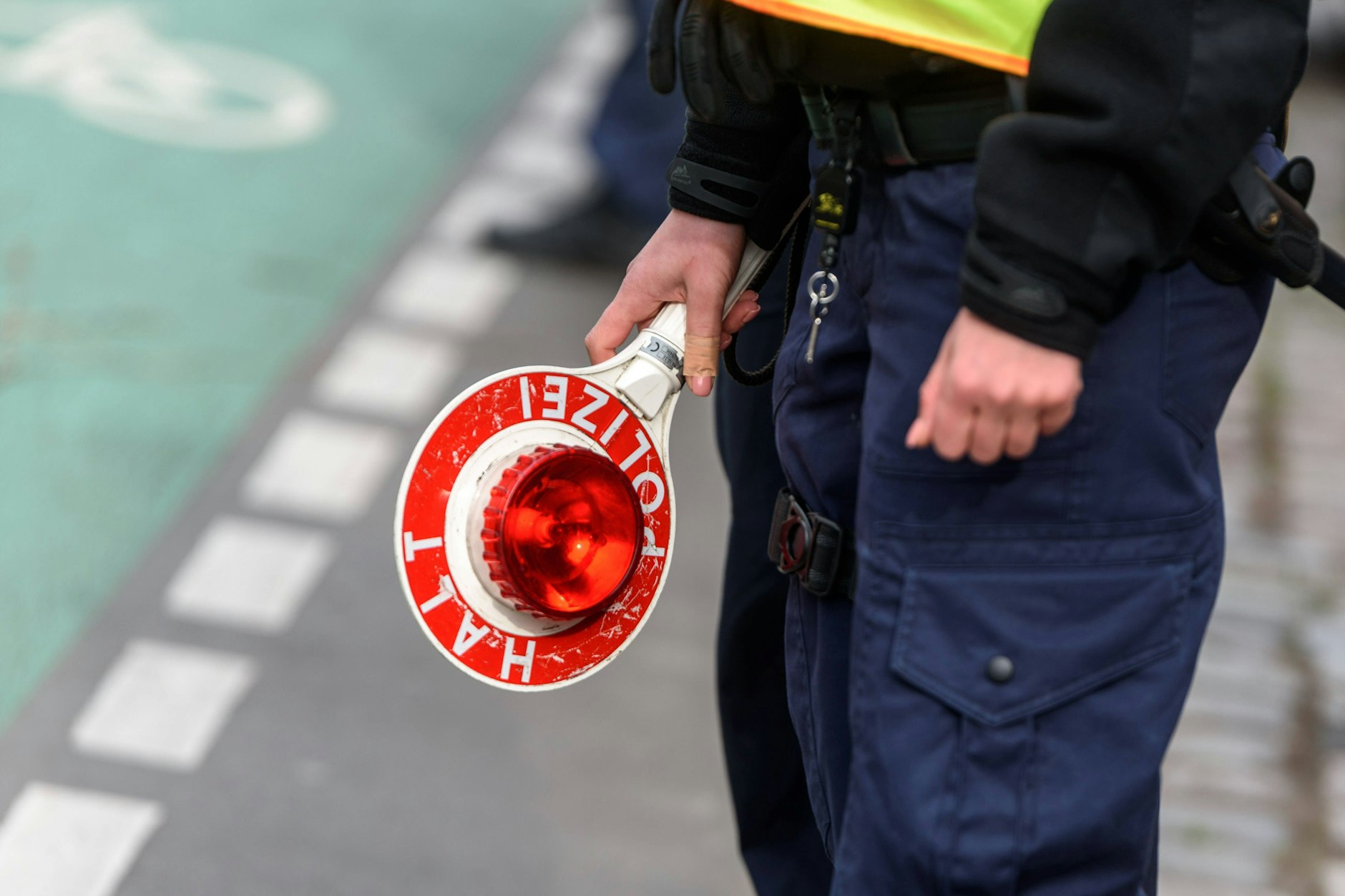 Bei den Polizeikontrollen im April stand die Sicherheit der Radfahrer im Fokus.&nbsp;