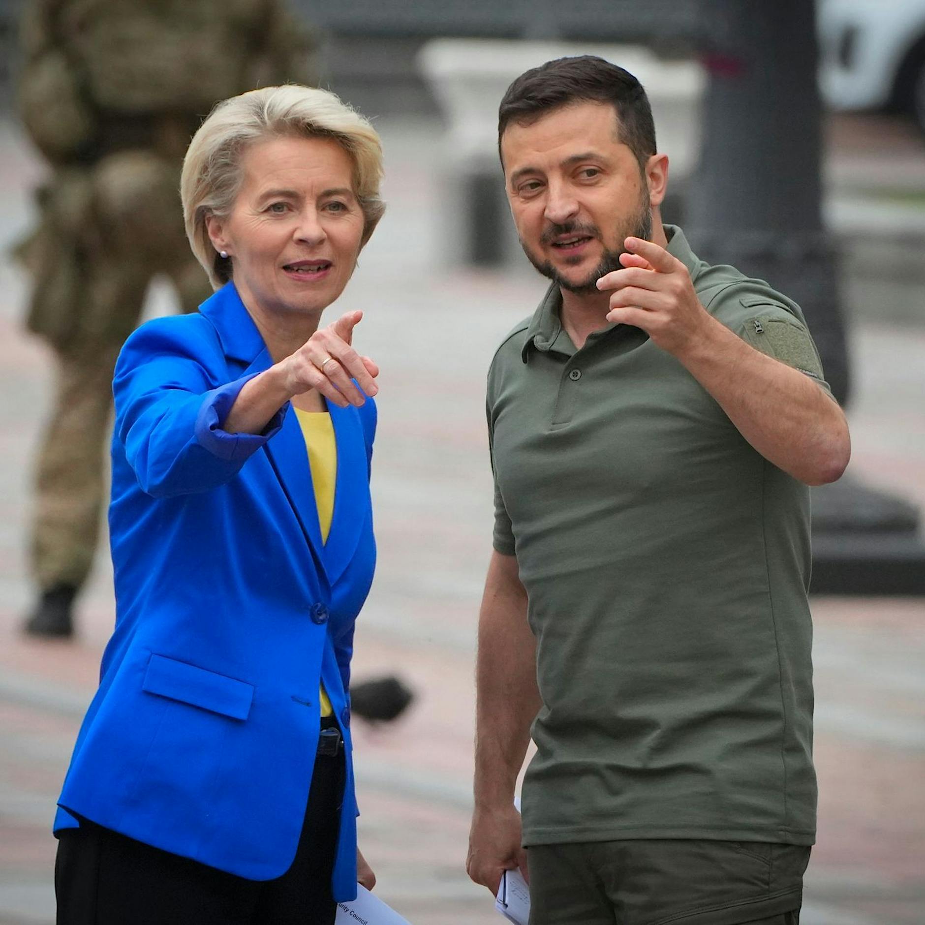 Von der Leyen lobt ukrainische Bemühungen für EU-Beitritt