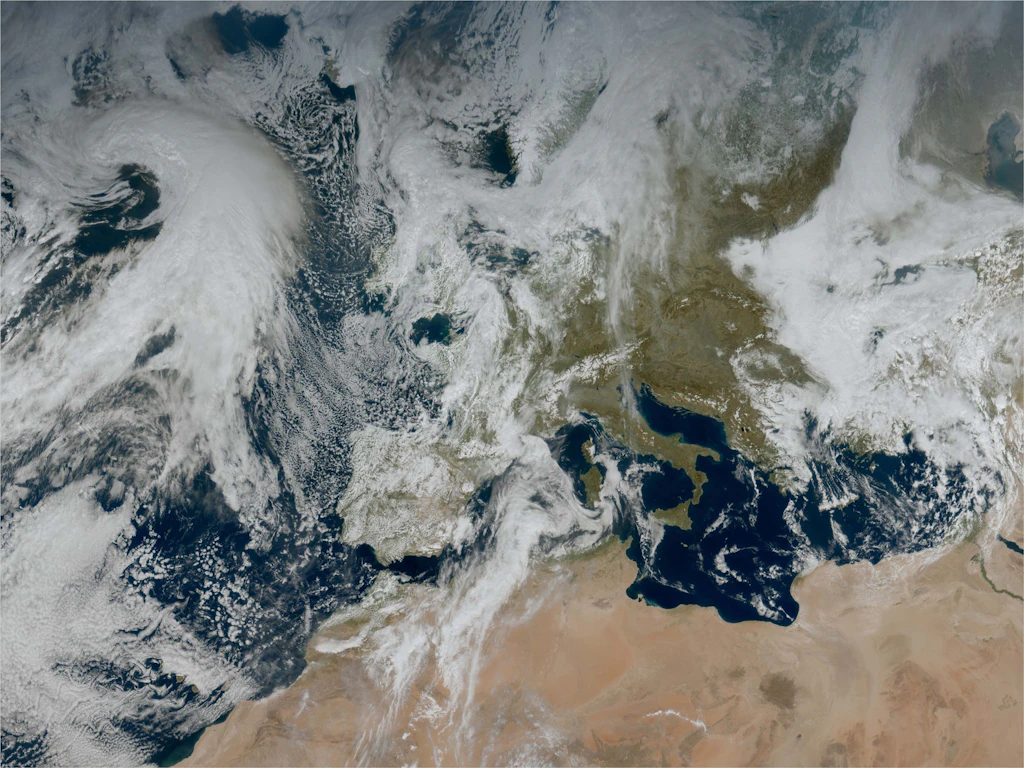 Erstes Bild von neuem Wettersatelliten veröffentlicht