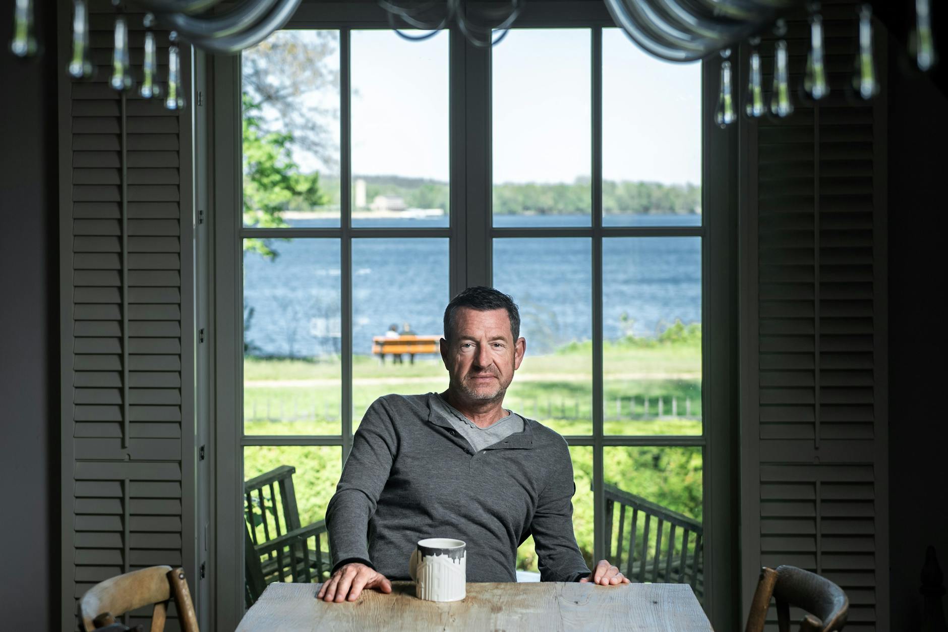 Kai Diekmann zu Hause in Potsdam