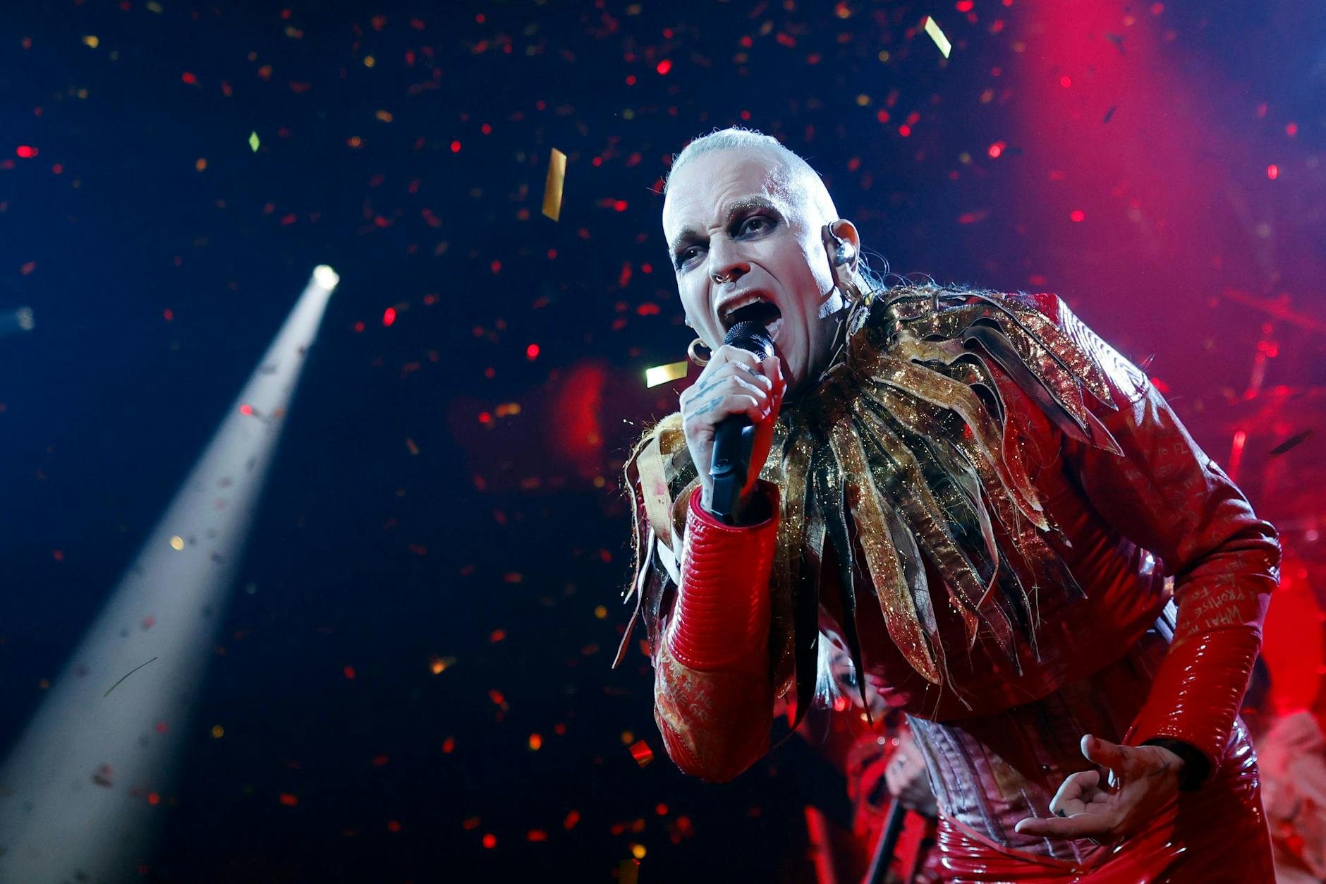 Tritt für Deutschland beim ESC an: Chris Harms von der Metal-Band Lord of the Lost.