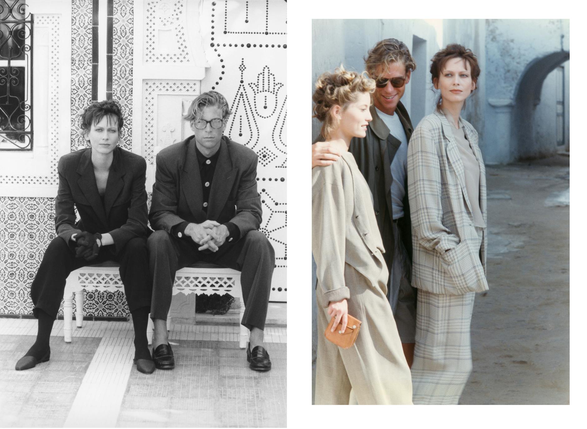 Kampagnenbilder von Giorgio Armanis 1989er Sommerkollektion