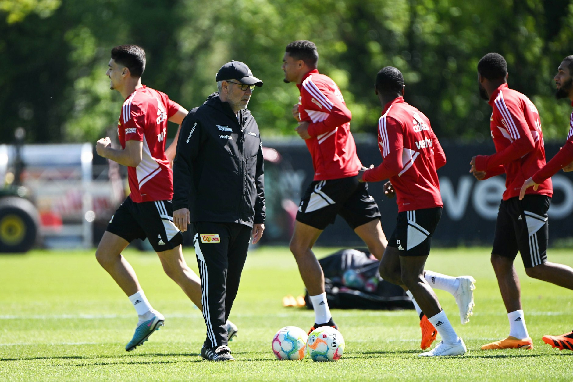 Unions Cheftrainer Urs Fischer kann gegen den SC Freiburg personell aus dem Vollen Schöpfen, hat alle Mann an Bord.&nbsp;