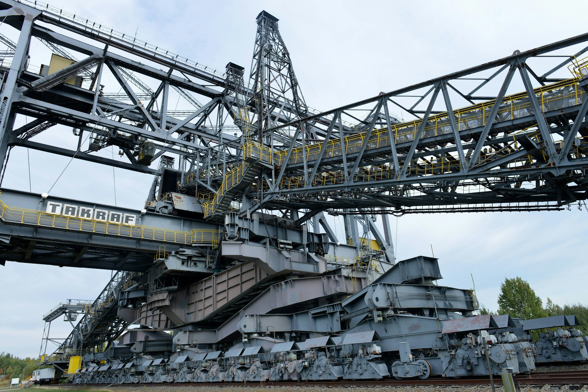 Gigantische Kohlefördergeräte aus dem Kombinat Takraf gehörten zu den DDR-Exportschlagern.