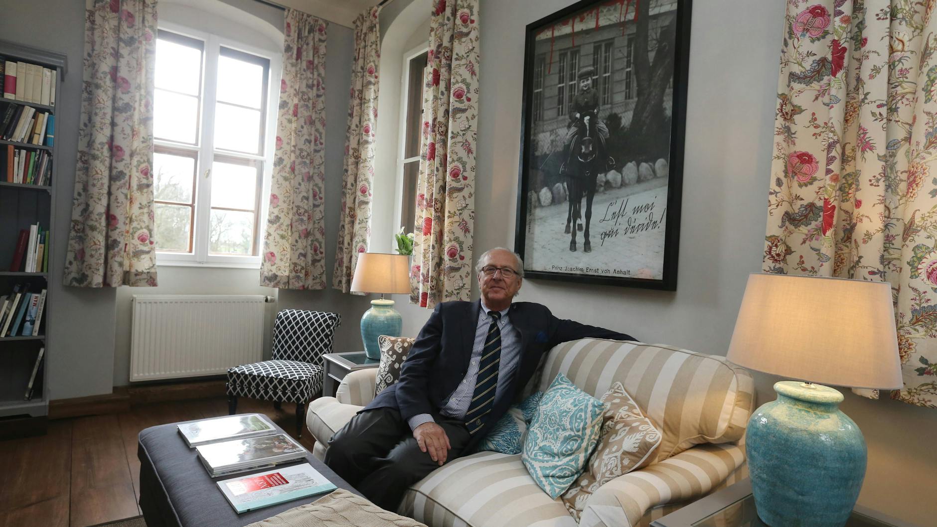 Eduard Prinz von Anhalt ist mit dem britischen König Charles III. befreundet.