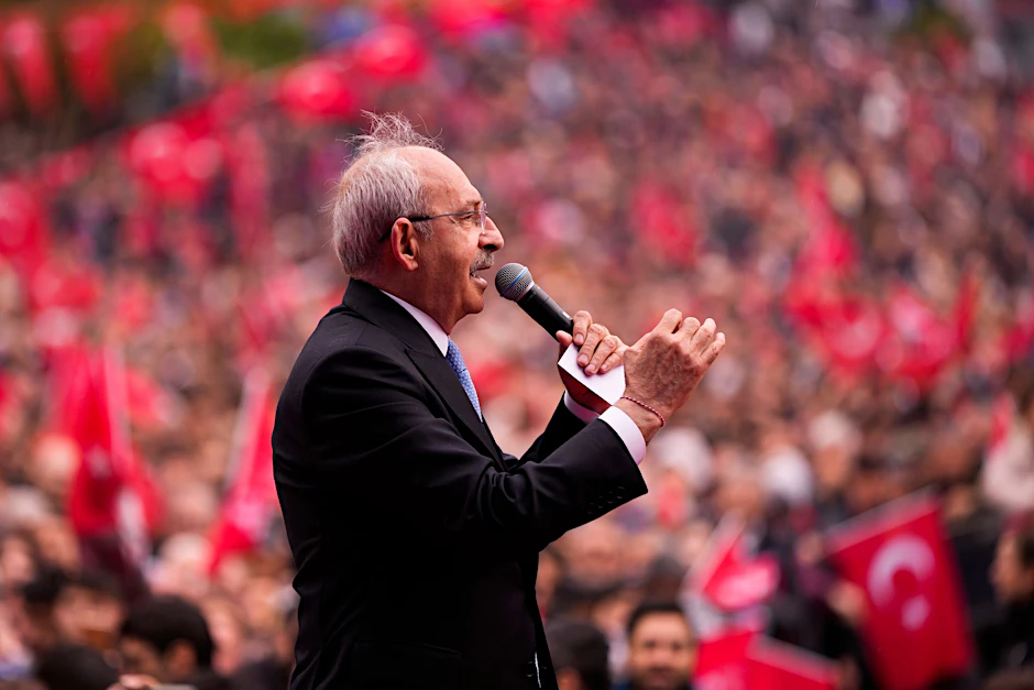 Der Parteivorsitzende der türkischen CHP und Präsidentschaftskandidat der Nationalen Allianz: Kemal Kilicdaroglu.  