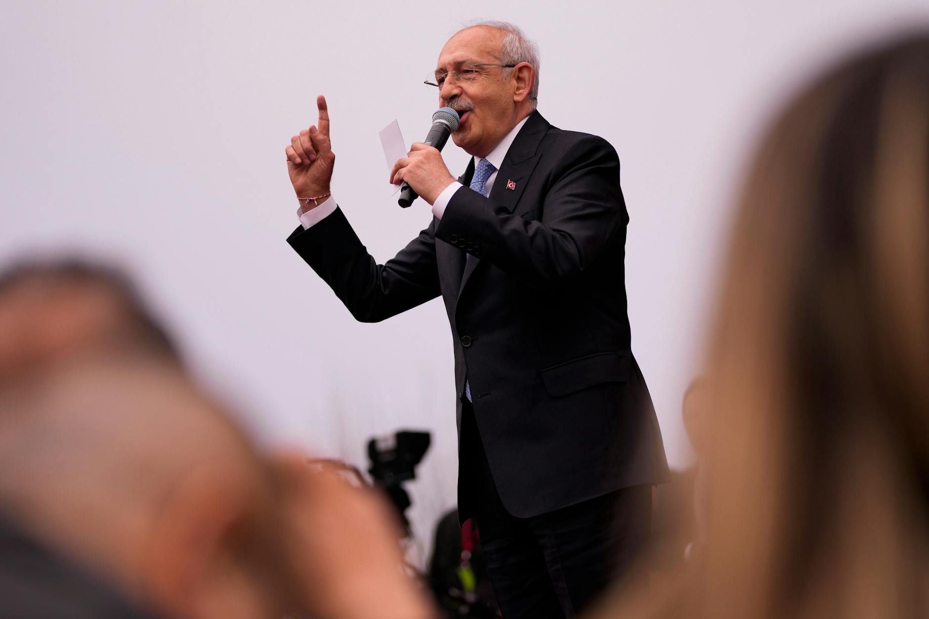Kemal Kilicdaroglu will am 14. Mai die Wahl für sich gewinnen.