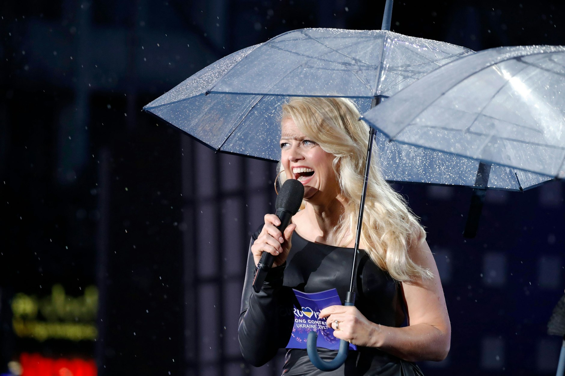 Barbara Schöneberger wird in diesem Jahr nicht die ESC-Punkte aus Deutschland durchgeben.