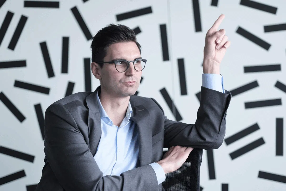 „In Mecklenburg-Vorpommern brennt die Hütte“: Sepp Müller in der Redaktion der Berliner Zeitung.