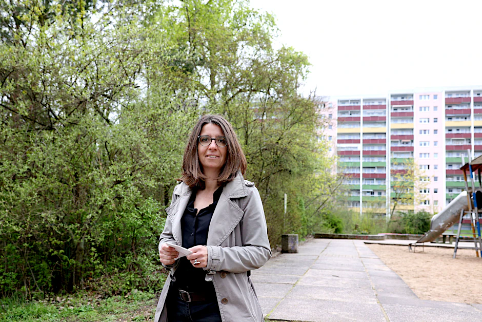 Nadja Zivkovic, Bezirksbürgermeisterin von Marzahn-Hellersdorf, will Grünflächen erhalten.