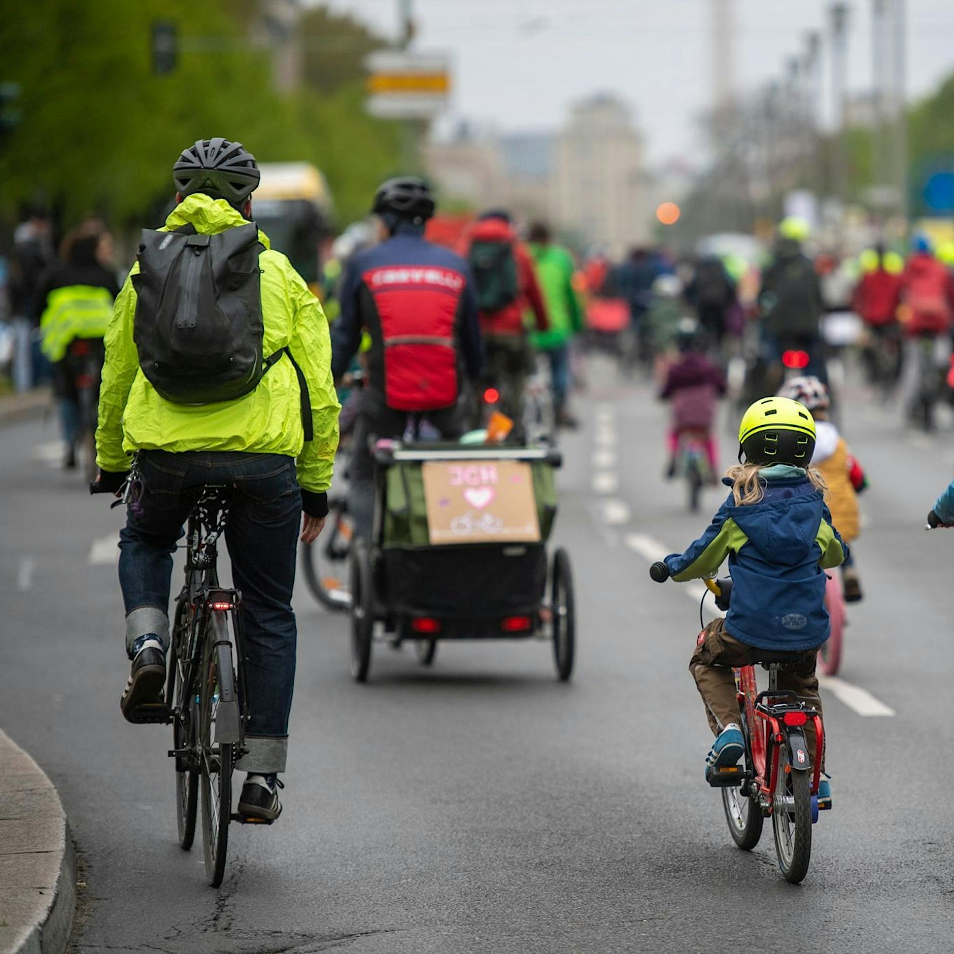 „Kidical Mass“: Hier finden am Wochenende in Berlin Kinderfahrraddemos statt