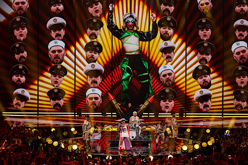 Ein Antikriegslied in irrem Gewand: Kroatien schickt die Gruppe Let 3 zum ESC nach Liverpool.