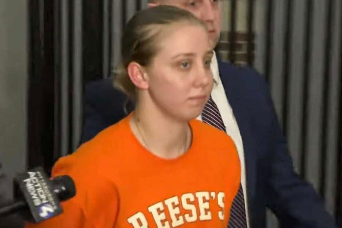 Chloe Elizabeth Stein nach ihrer Verhaftung