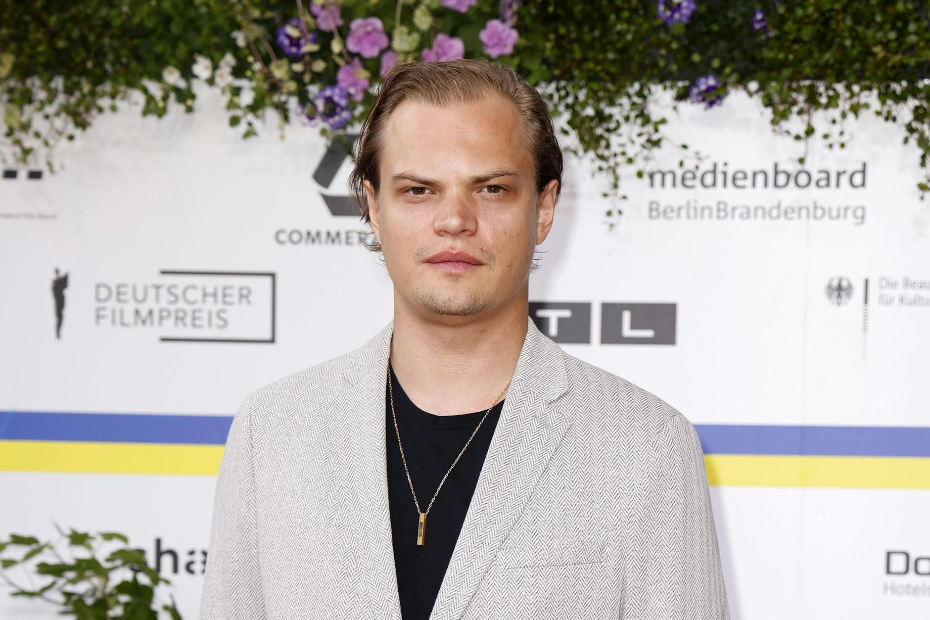 Wilson Gonzalez Ochsenknecht besuchte den Deutschen Filmpreis in Berlin.