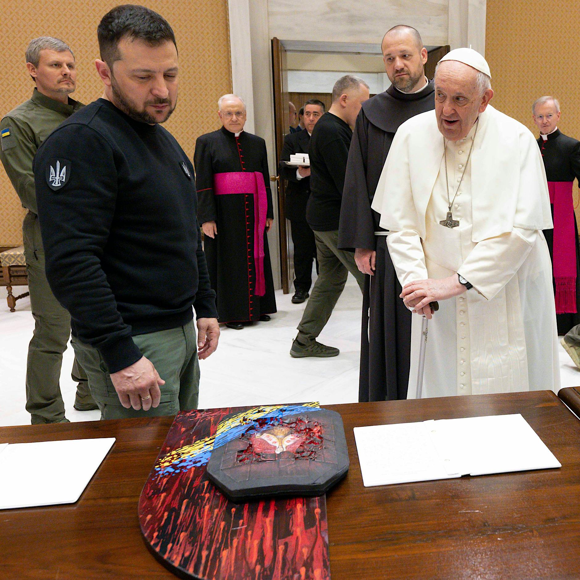 „Große Ehre “in Rom: Selenskyj trifft Papst Franziskus im Vatikan