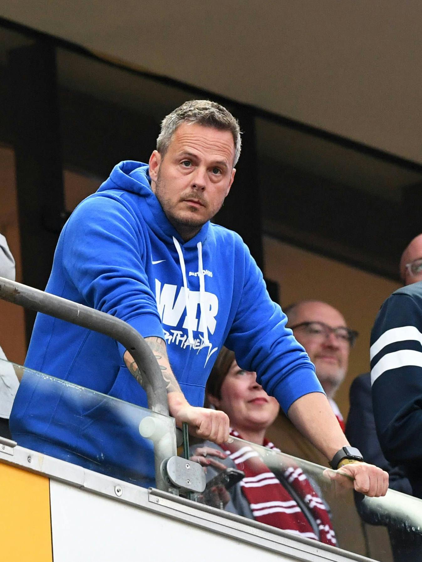 Erlebte das Debakel in Köln live im Stadion: Hertha-Präsident Kay Bernstein.