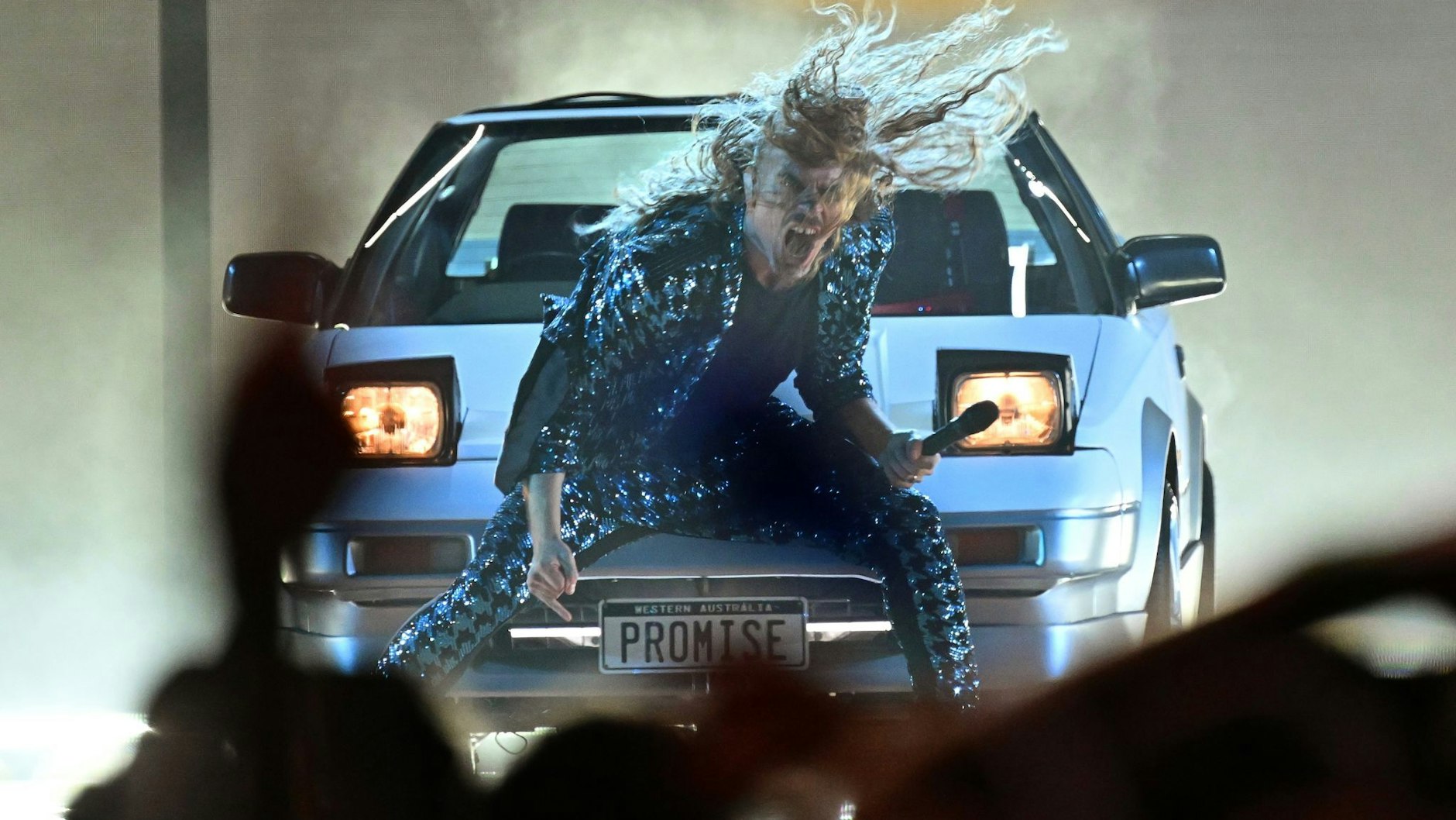 Australien tischt eine Retro-Show auf. Hier beim Vorentscheid.