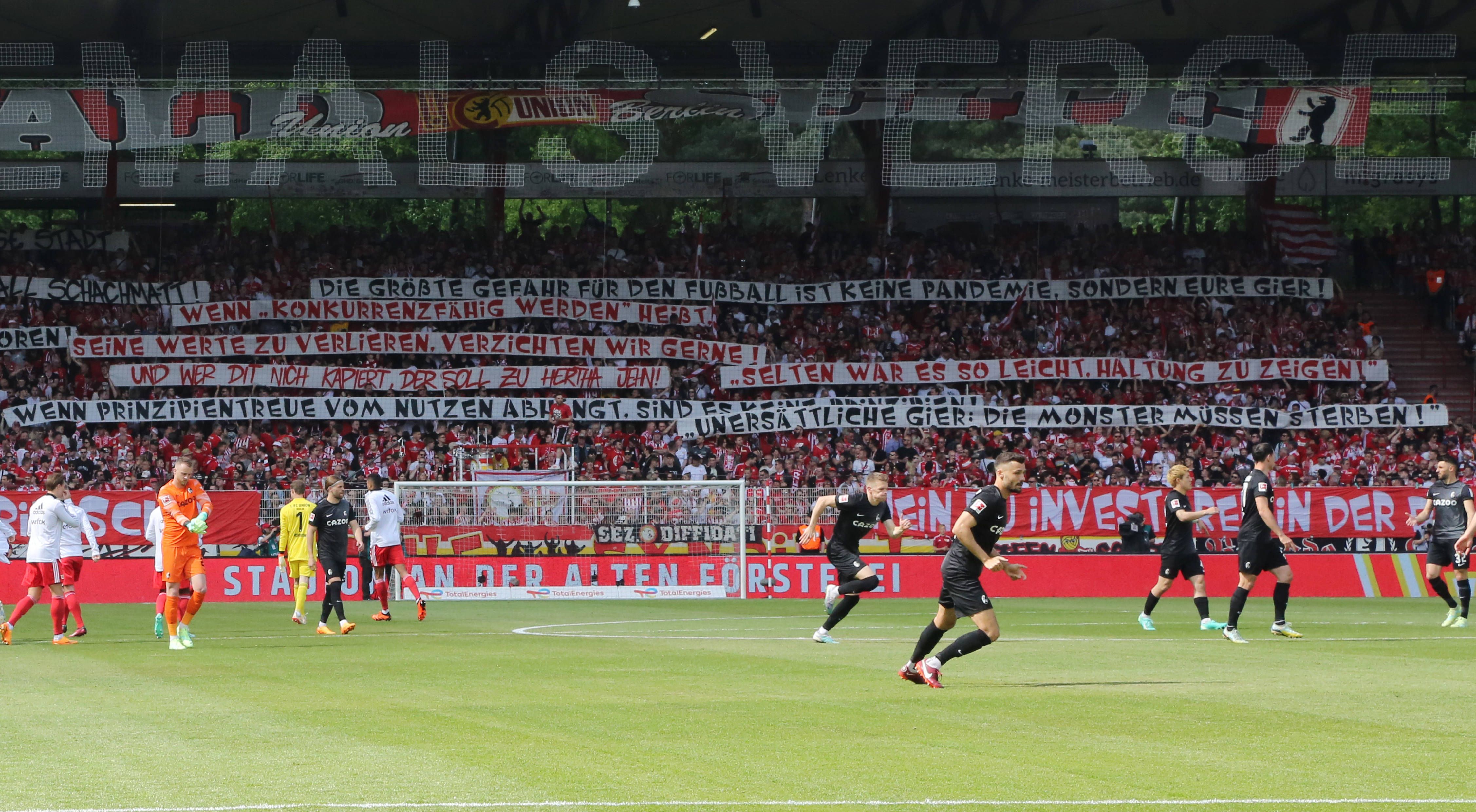 Image - Fans des 1. FC Union auf Konfrontationskurs zu Klub-Boss Dirk Zingler